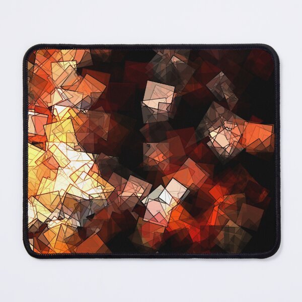 Item preview, square fantasy in flames designed and sold by Filigranas Digitales.