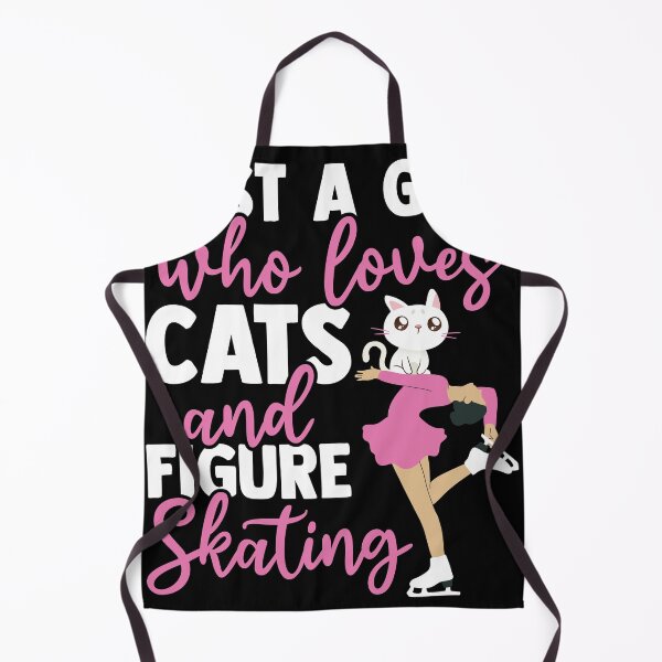 Item preview, Just A Girl Who Loves Cats And Figure Skating designed and sold by MakeGoodChoices.