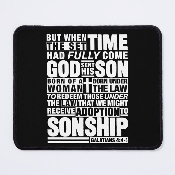 Item preview, Galatians 4:4-5 designed and sold by plushism.