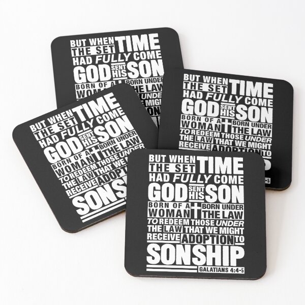 Item preview, Galatians 4:4-5 designed and sold by plushism.