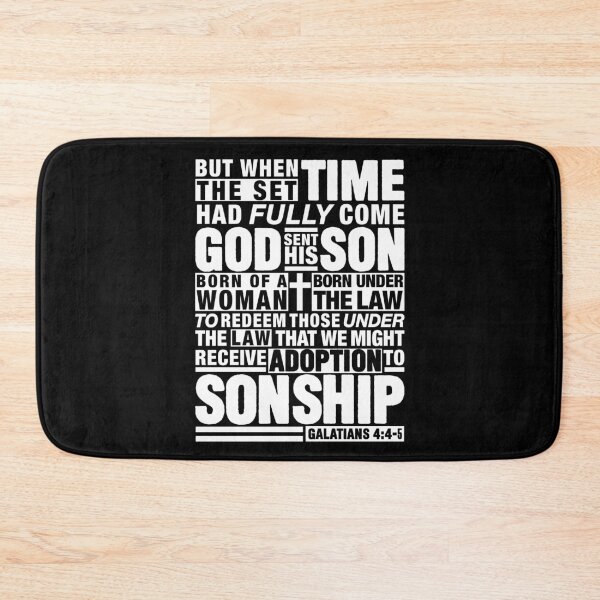 Item preview, Galatians 4:4-5 designed and sold by plushism.