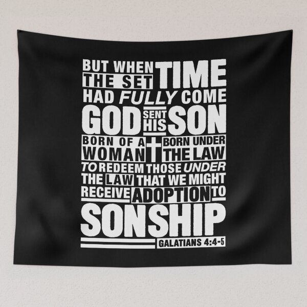 Item preview, Galatians 4:4-5 designed and sold by plushism.