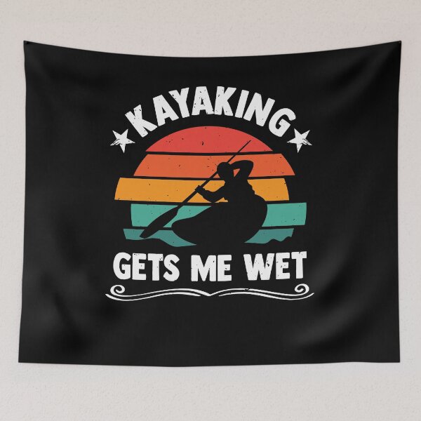 Item preview, Kayaking me lleva mojado divertido kayaker kayaking amante designed and sold by MakeGoodChoices.