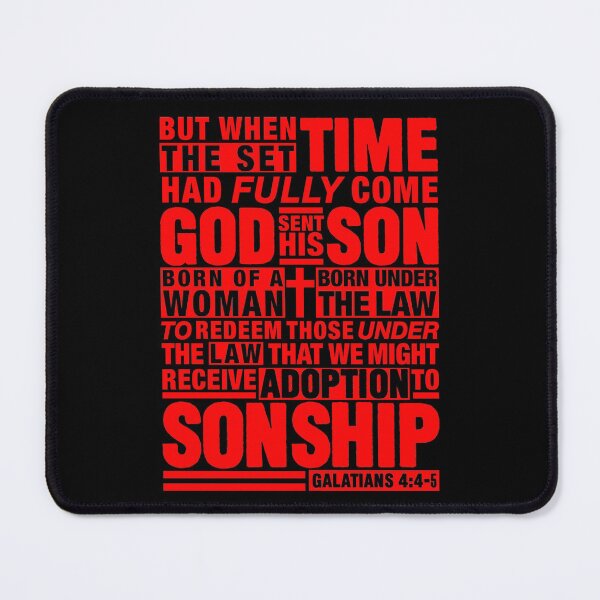 Item preview, Galatians 4:4-5 designed and sold by plushism.