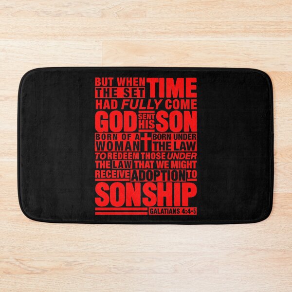 Item preview, Galatians 4:4-5 designed and sold by plushism.