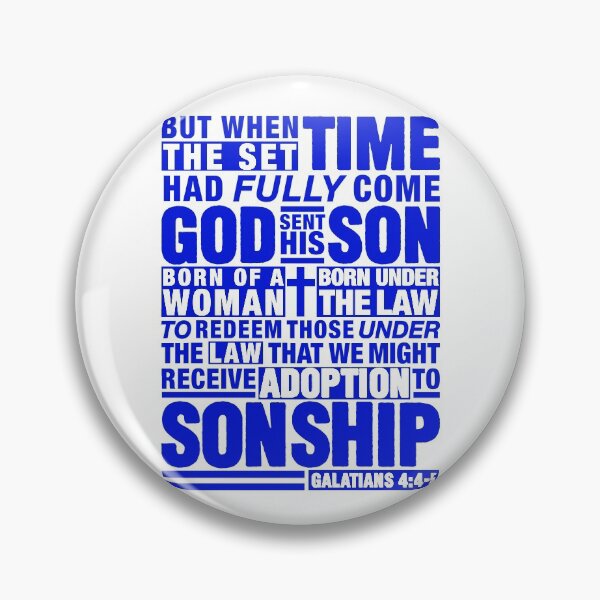Item preview, Galatians 4:4-5 designed and sold by plushism.