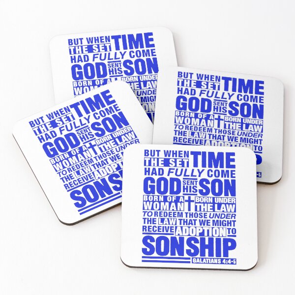 Item preview, Galatians 4:4-5 designed and sold by plushism.