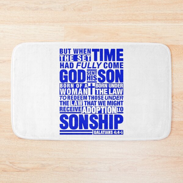 Item preview, Galatians 4:4-5 designed and sold by plushism.