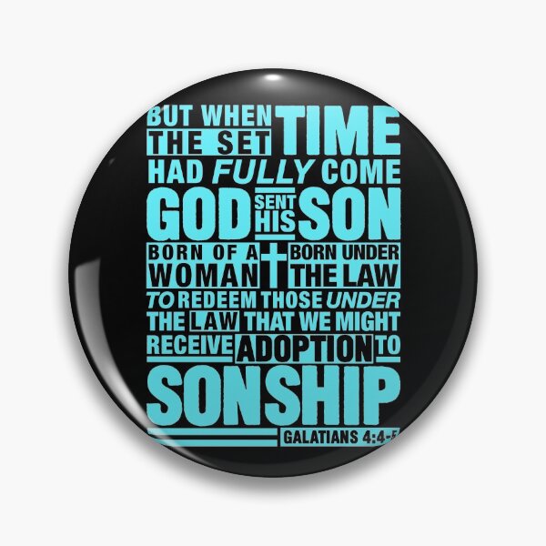 Item preview, Galatians 4:4-5 designed and sold by plushism.