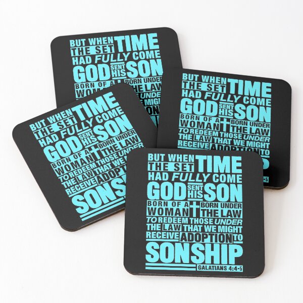 Item preview, Galatians 4:4-5 designed and sold by plushism.