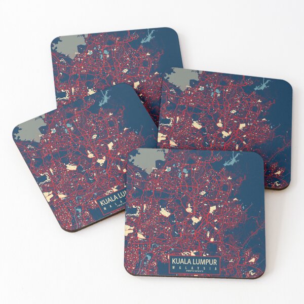 Item preview, Kuala Lumpur City Map of Malaysia - Hope designed and sold by deMAP.