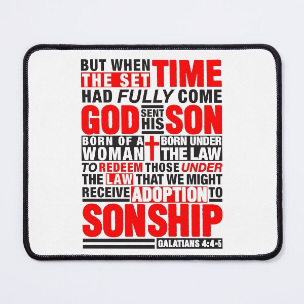 Item preview, Galatians 4:4-5 designed and sold by plushism.