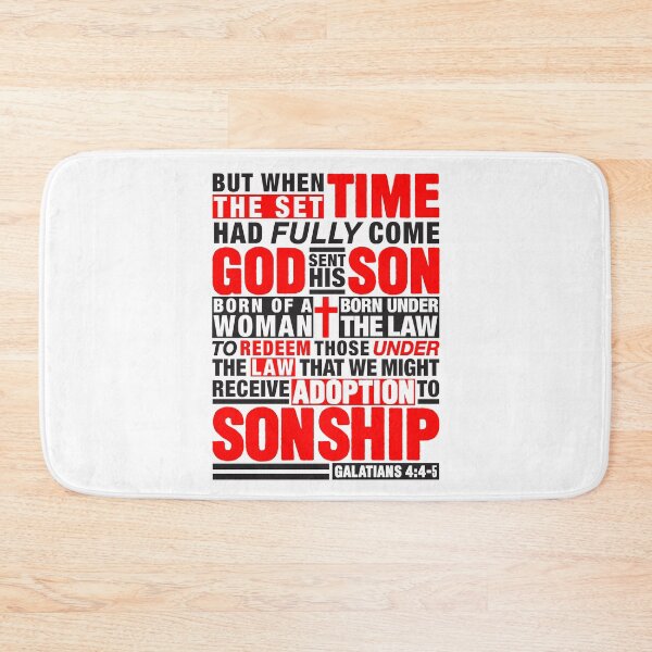 Item preview, Galatians 4:4-5 designed and sold by plushism.