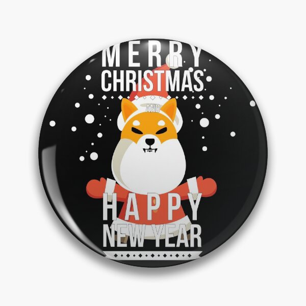 Item preview, Merry Christmas And Happy New Year SHIBA designed and sold by SME-Store.