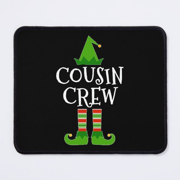 Item preview, Cousin Crew Elf Matching Family Group Christmas print designed and sold by TopRatedDesigns.