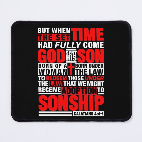 Item preview, Galatians 4:4-5 designed and sold by plushism.