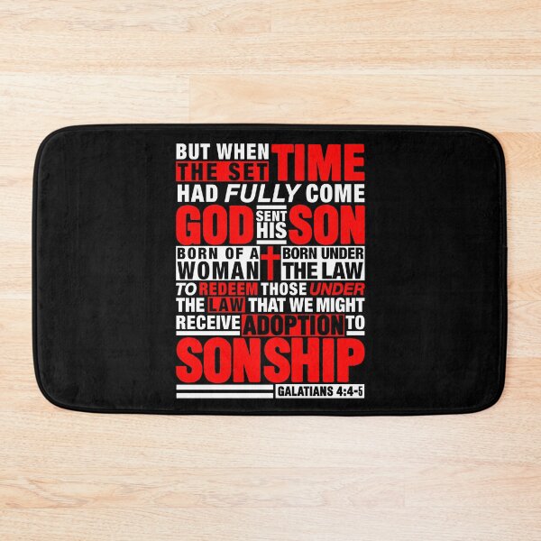 Item preview, Galatians 4:4-5 designed and sold by plushism.