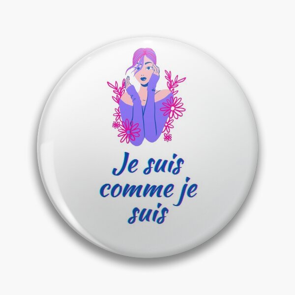 Item preview,  I am what I am - popular french quotes theme gifts (in white)  designed and sold by RebelliousRosee.