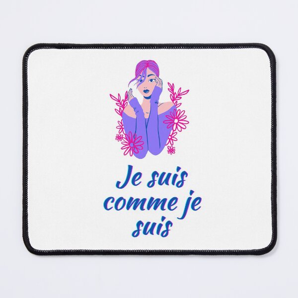 Item preview,  I am what I am - popular french quotes theme gifts (in white)  designed and sold by RebelliousRosee.