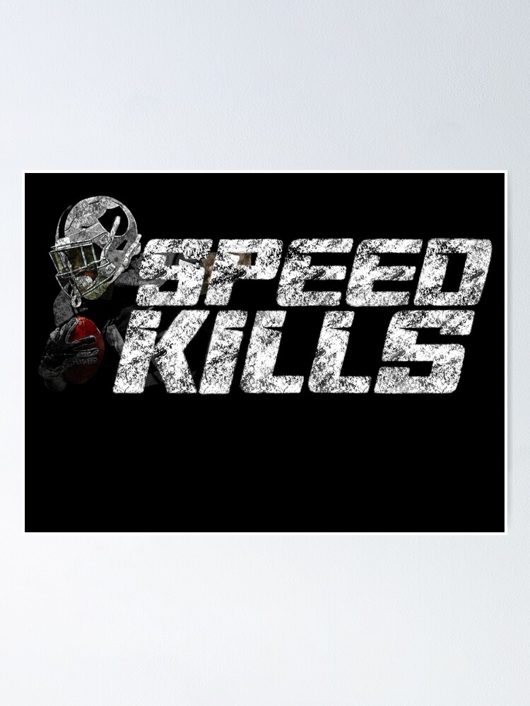 "henry ruggs speed kills" Poster for Sale by supoyo Redbubble
