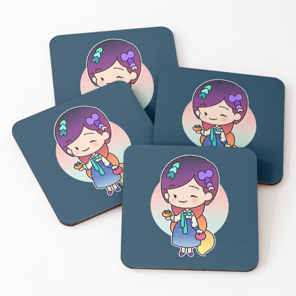 Item preview, Korean girl in Hanbok designed and sold by space-mandu.