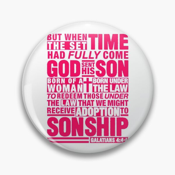 Item preview, Galatians 4:4-5 designed and sold by plushism.