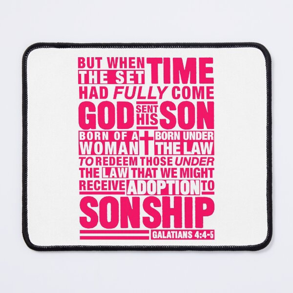 Item preview, Galatians 4:4-5 designed and sold by plushism.