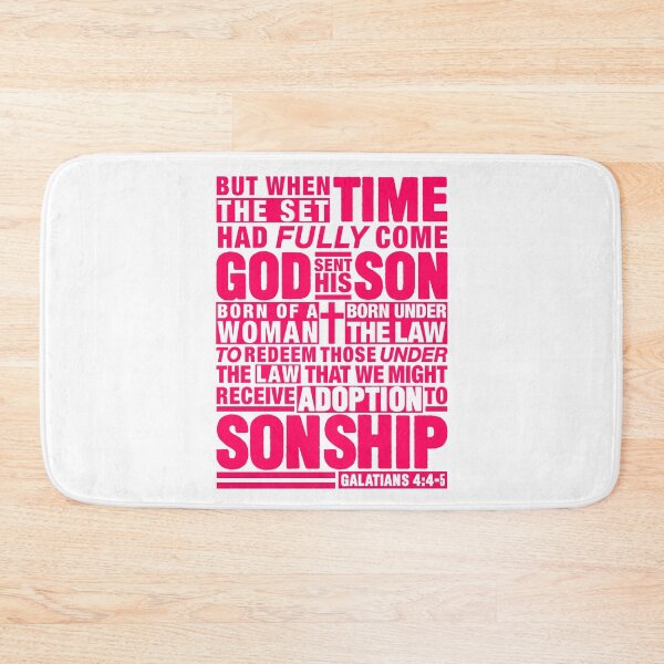 Item preview, Galatians 4:4-5 designed and sold by plushism.