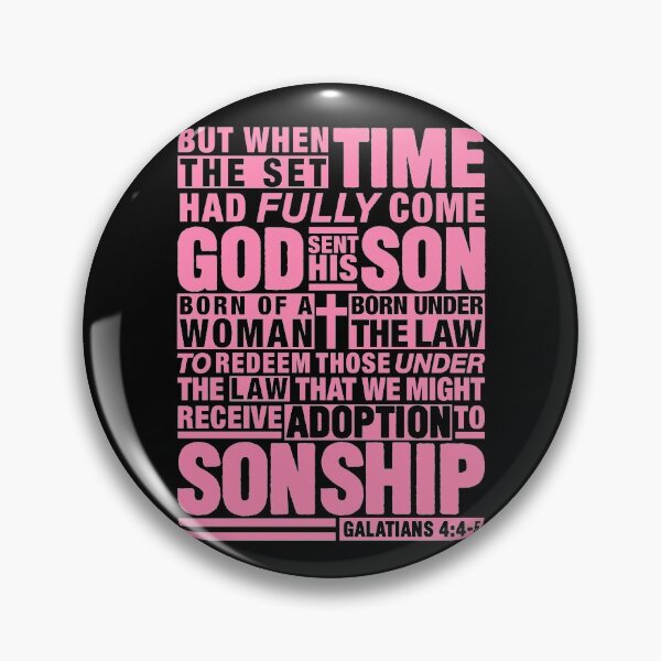 Item preview, Galatians 4:4-5 designed and sold by plushism.