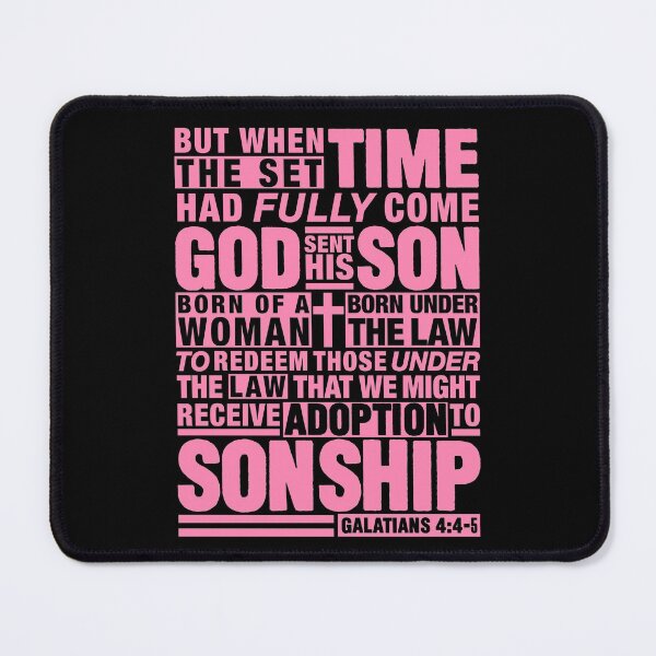 Item preview, Galatians 4:4-5 designed and sold by plushism.