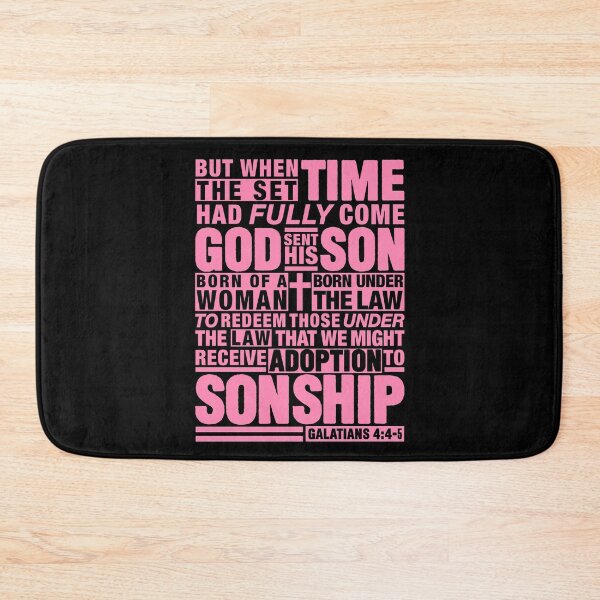 Item preview, Galatians 4:4-5 designed and sold by plushism.