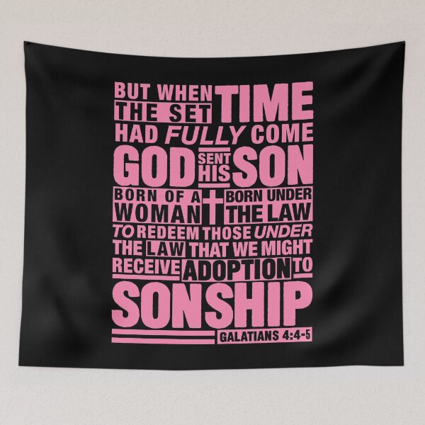 Item preview, Galatians 4:4-5 designed and sold by plushism.
