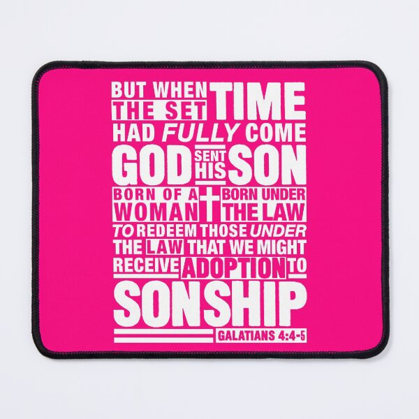 Item preview, Galatians 4:4-5 designed and sold by plushism.