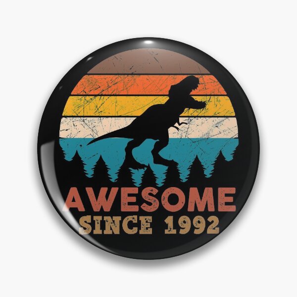 Artikelvorschau, Genial seit 1992 Retro Vintage Dinosaurier 29. Geburtstag Geschenk entworfen und verkauft von designbychow.