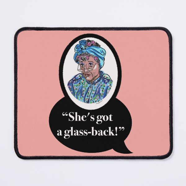 Item preview, She's got a glass-back! designed and sold by RevolutionEarth.