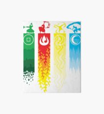 Avatar- Four Elements Art Board