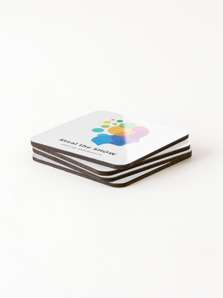 Thumbnail 4 of 5, Coasters (Set of 4), Brain designed and sold by S2-Store.