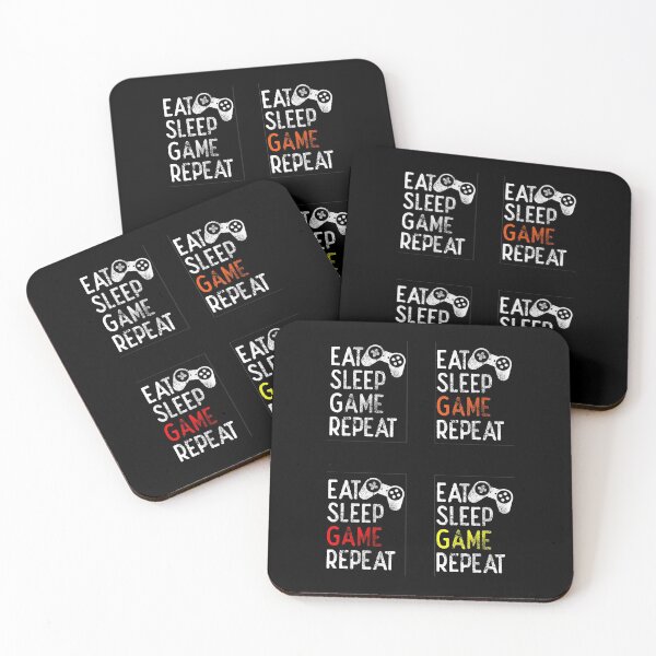 Item preview, Eat Sleep Game Repeat, Gaming,Sticker Pack designed and sold by FNStuff.