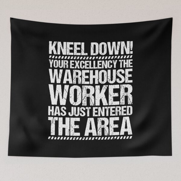 Item preview, Warehouse Worker Warehouseman Warehouser Operator designed and sold by Krautshirts.