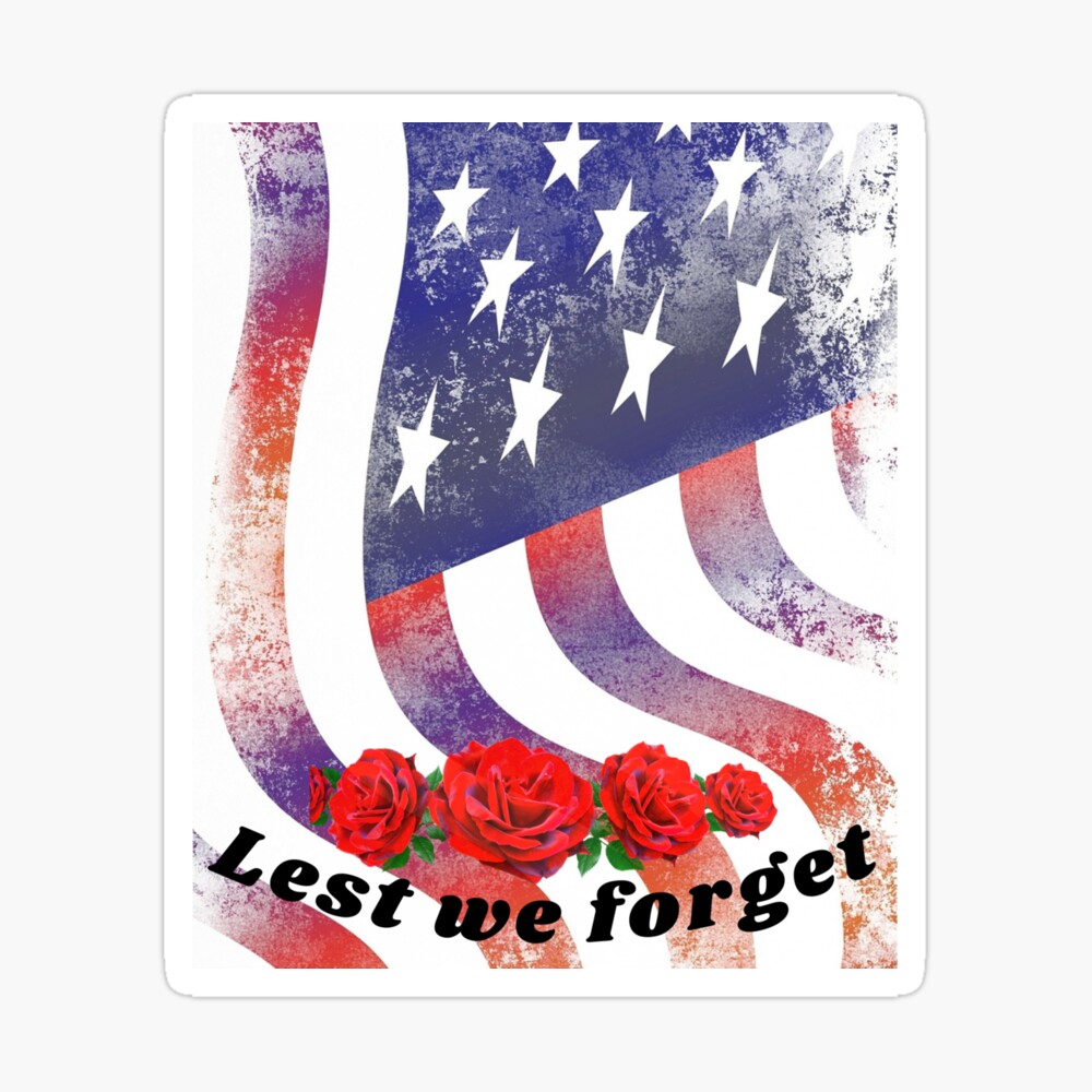 Lest we forget poppy Magnet for Sale by Huntermadison