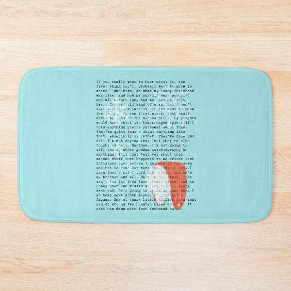 Item preview, Catcher in the Rye First Page    designed and sold by MARTINIFUSION.