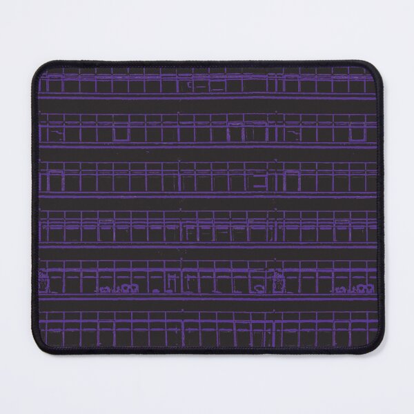 Item preview, Purple Architectural Abstraction designed and sold by Elinacon.