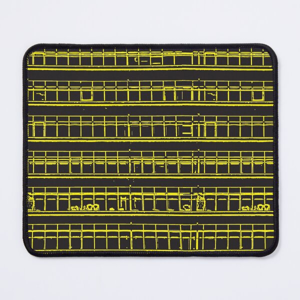 Item preview, Yellow Architectural Abstraction designed and sold by Elinacon.