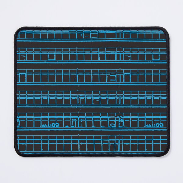 Item preview, Blue Architectural Abstraction designed and sold by Elinacon.