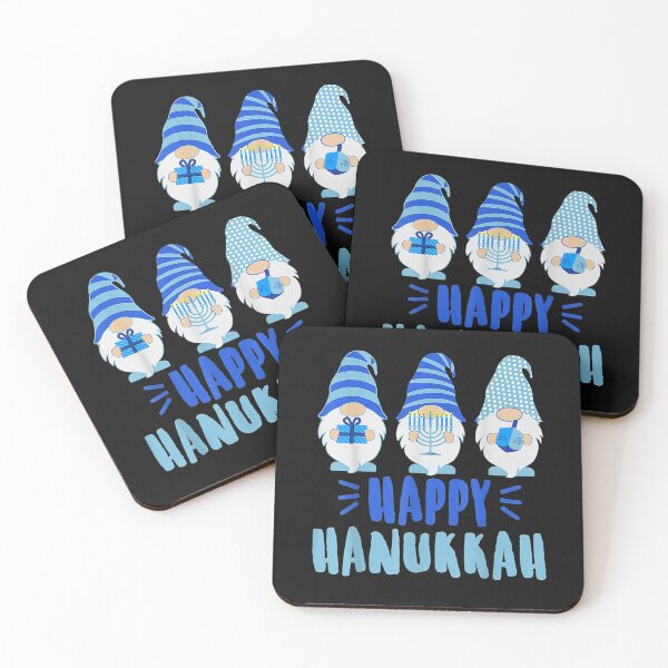 Item preview, Happy Hanukkah 2021 Gnome Menorah Dreidel Ugly Christmas T-Shirt  designed and sold by Chambers-Avara.