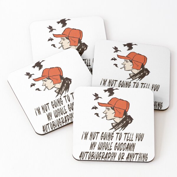 Item preview, Holden Caulfield, Catcher In The Rye, _quot_I_m not going to tell you my whole goddamn autobiog designed and sold by MARTINIFUSION.
