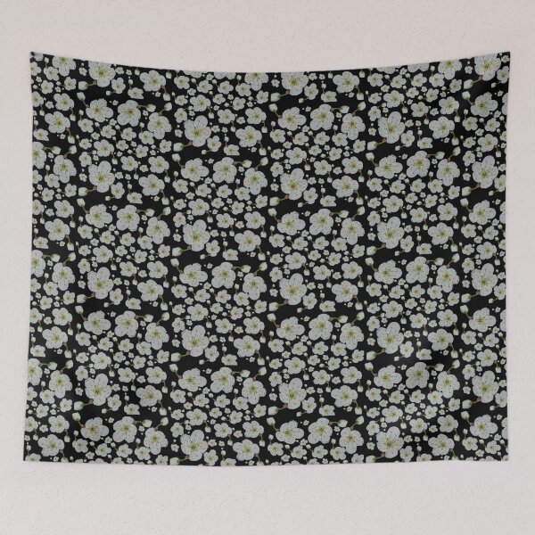 Item preview, pelargonium white flowers designed and sold by Spasija.
