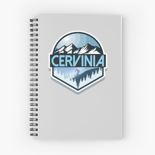 Item preview, Cervinia Italy Italia Ski Skiing Sticker T-Shirt 02 designed and sold by OuterShellUK.