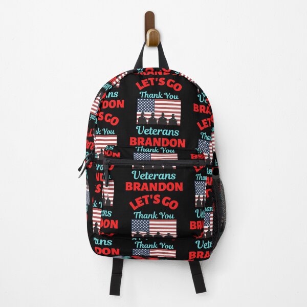 Item preview, Vintage Lets Go Brandon Veterans Day  designed and sold by WoodburyLake.