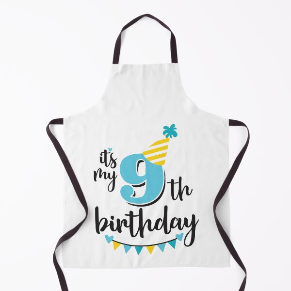 Item preview, 9th birthday 9 years of being awesome9 years kid girl boy Off birthday Vacation Inspiration Joy Mood designed and sold by DesignByHeartUK.